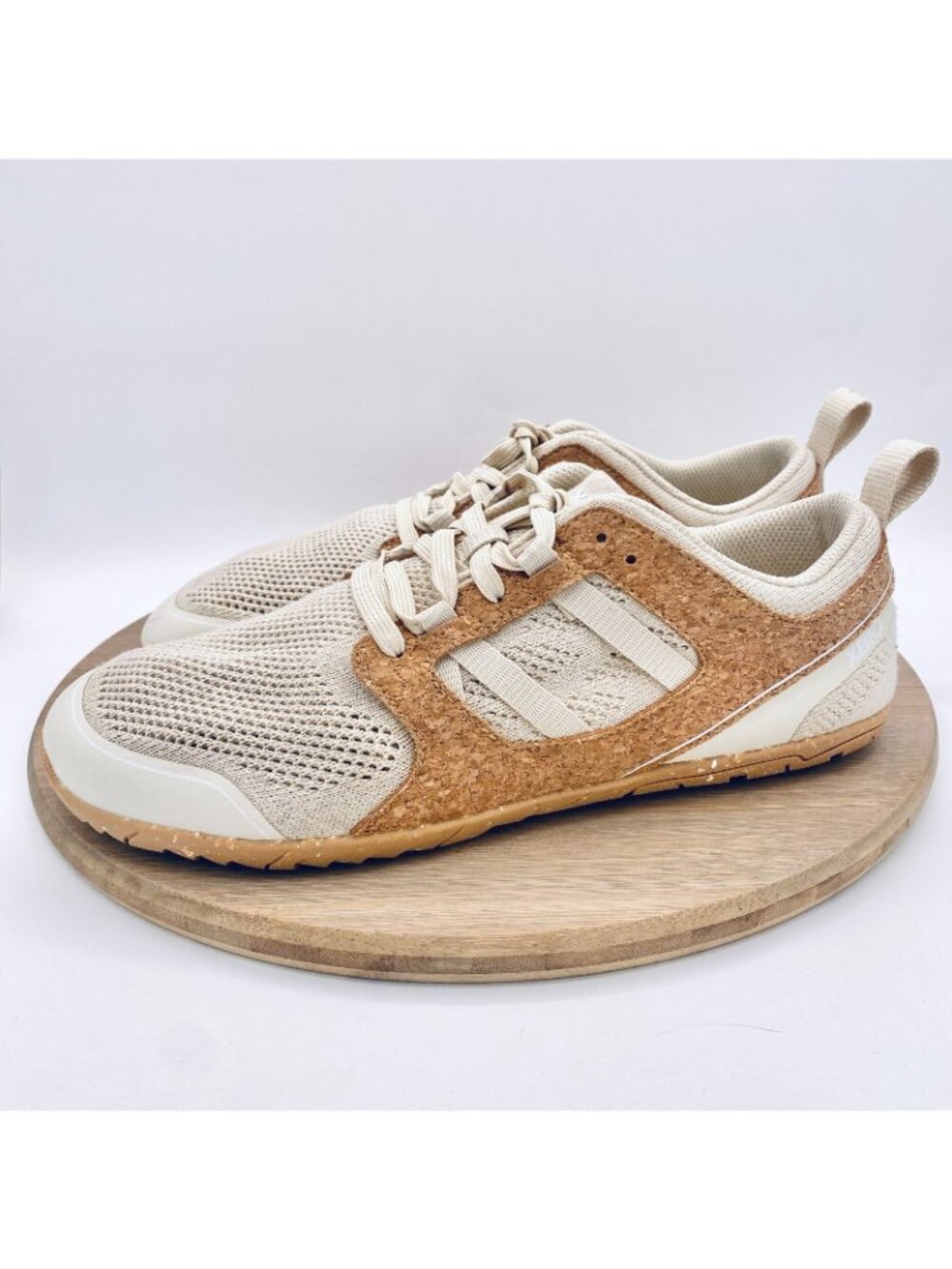 Xero Barefoot Shoes Mens 9 Beige Mesh Zero Drop Zelen Sneakers Minimalist - Picture 6 of 10
